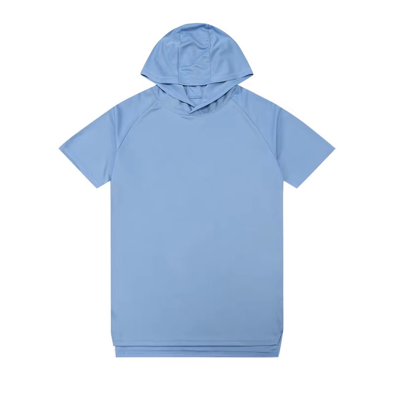 Short Sleeve Hooded Athletic Shirt