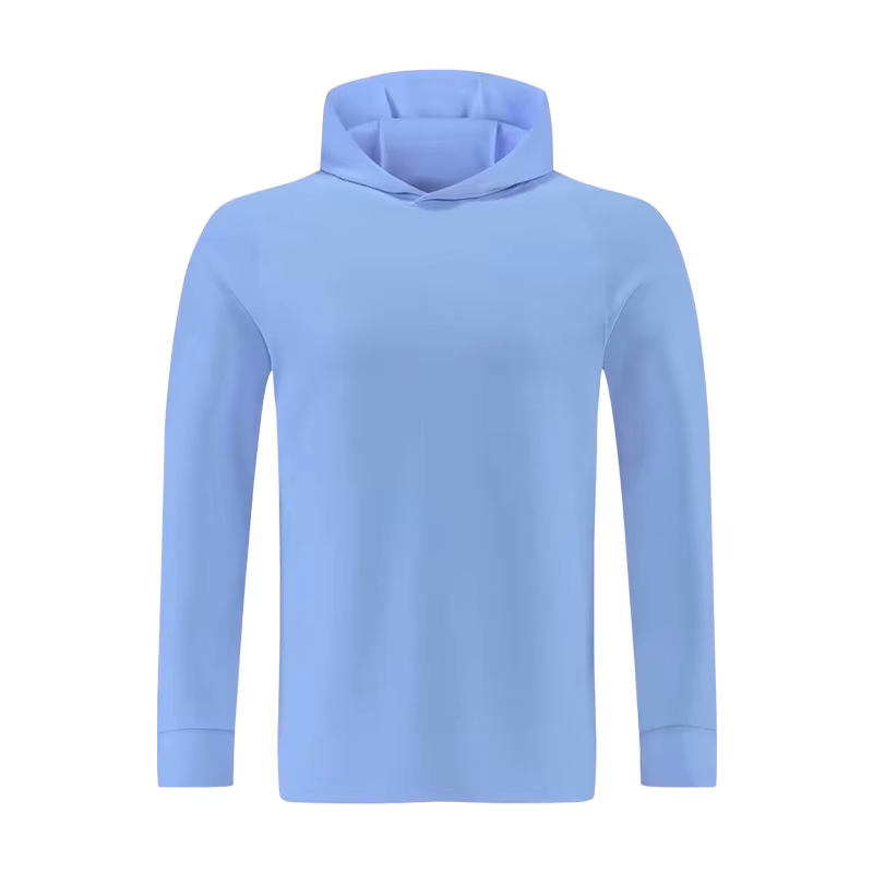 Long Sleeve Hooded Athletic Shirt