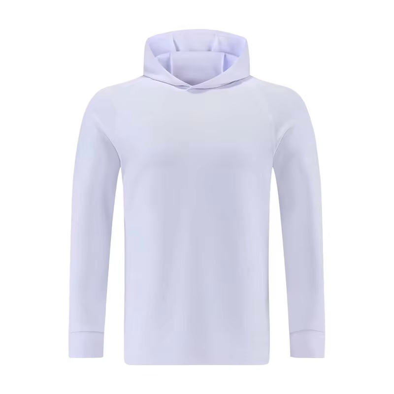 Long Sleeve Hooded Athletic Shirt