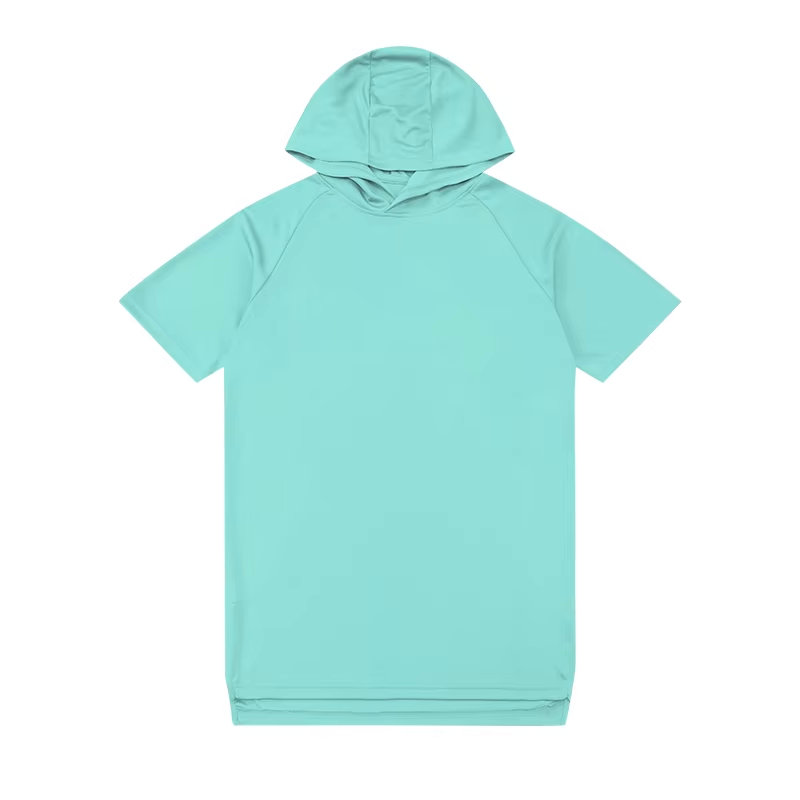Short Sleeve Hooded Athletic Shirt