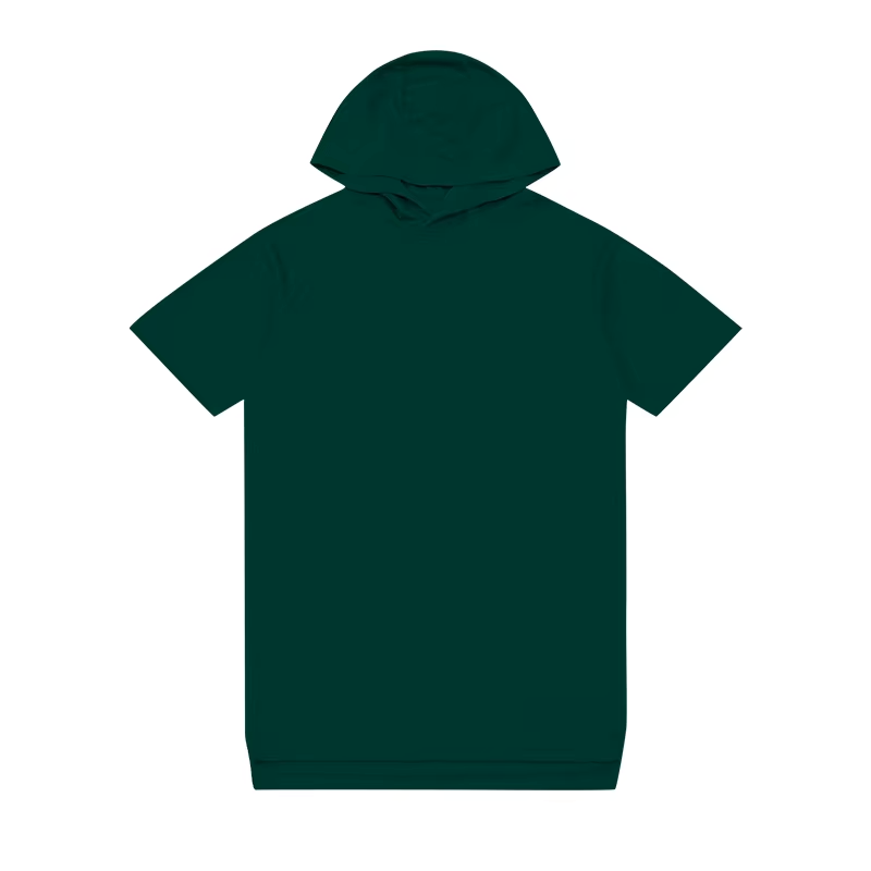 Short Sleeve Hooded Athletic Shirt