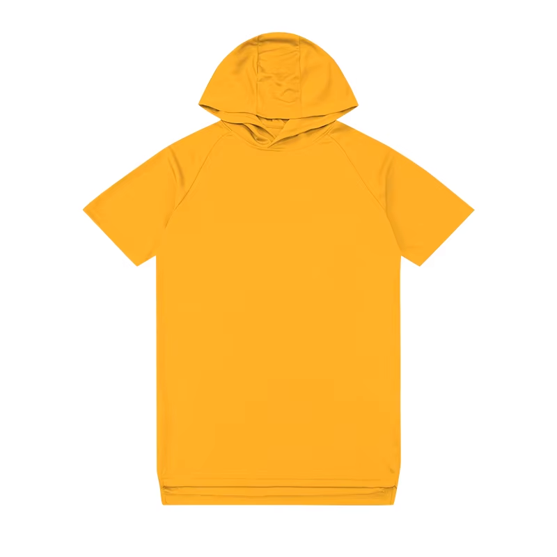 Short Sleeve Hooded Athletic Shirt