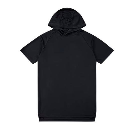 Short Sleeve Hooded Athletic Shirt