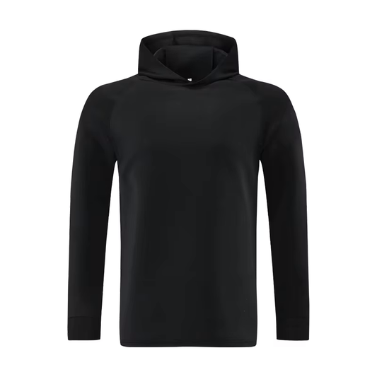 Long Sleeve Hooded Athletic Shirt